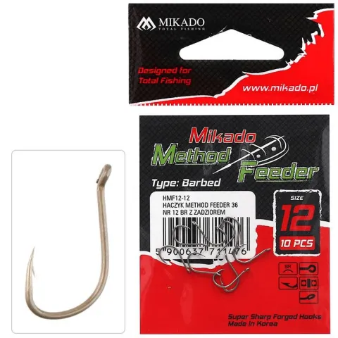 Haczyki Mikado Method Hooks HMF12 rozmiar 6
