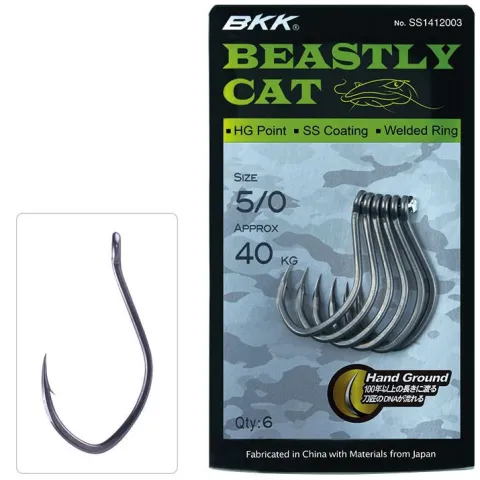 Haczyki na suma Mikado SS Beastly Cat-HG 9/0 4szt
