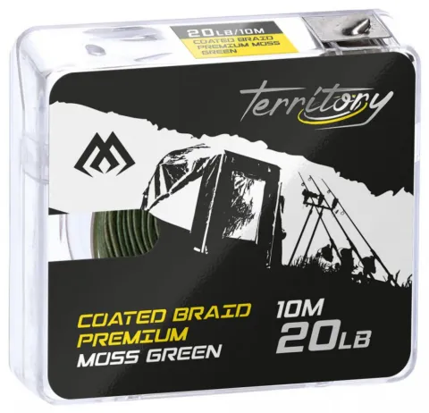 Coated Braid Premium 20LB 10m zielona