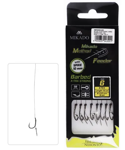 METHOD FEEDER - BRAID X-TRA STRONG RIGS roz.10 - 8szt