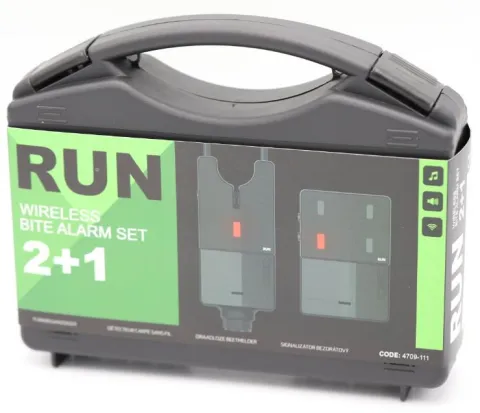 Run bite alarm set 2+1 blue/red