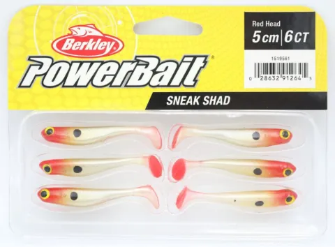Przynęta gumowa Berkley Sneakshad Red Head 2in 6szt