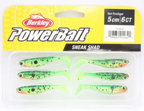 Przynęta gumowa Berkley Sneakshad Hot Firetiger 2in 6szt