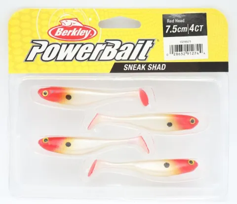 Przynęta gumowa Berkley Sneakshad Red Head 3in 4szt