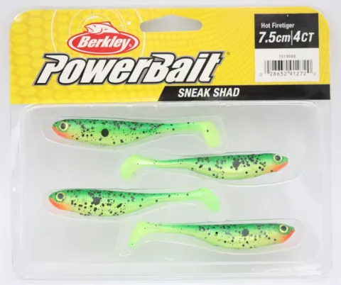 Przynęta gumowa Berkley Sneakshad Hot Firetiger 3in 4szt
