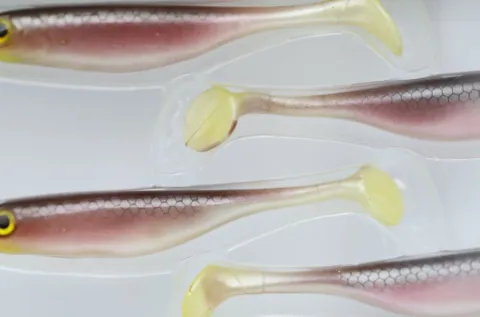 Przynęta gumowa Berkley Sneakshad Wagasaki 3in 4szt — zdjęcie 2