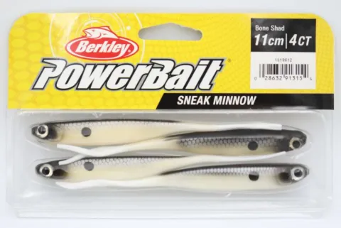 Przynęta gumowa Berkley Sneakminnow Bone Shad 4.3in 4szt