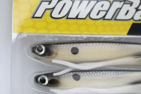 Przynęta gumowa Berkley Sneakminnow Bone Shad 4.3in 4szt — zdjęcie 2