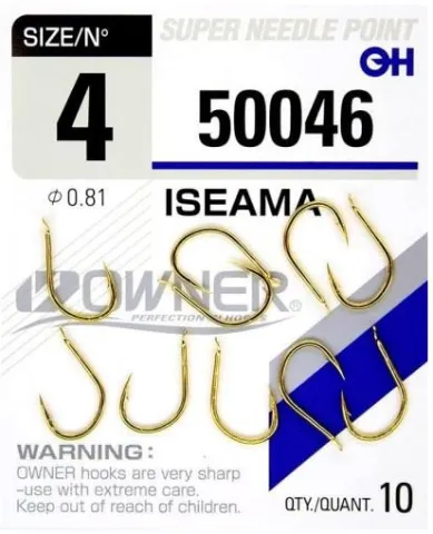 Haczyki Owner Iseama nr 10