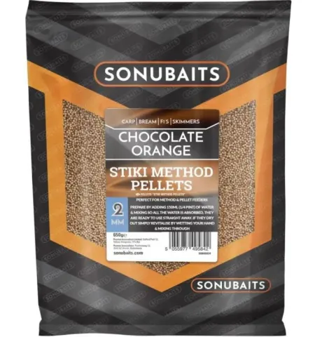 Stiki Method Pellets 2mm - Chocolate Orange 650g