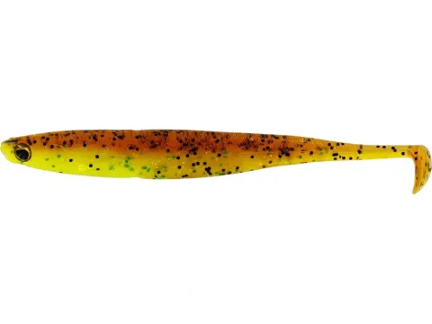 Kickteez Shadtail 15cm 10g Brown Lime