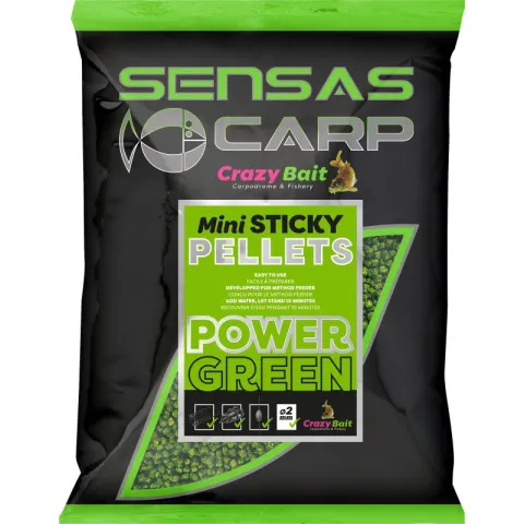 Mini Sticky Pellets Power Green 700g