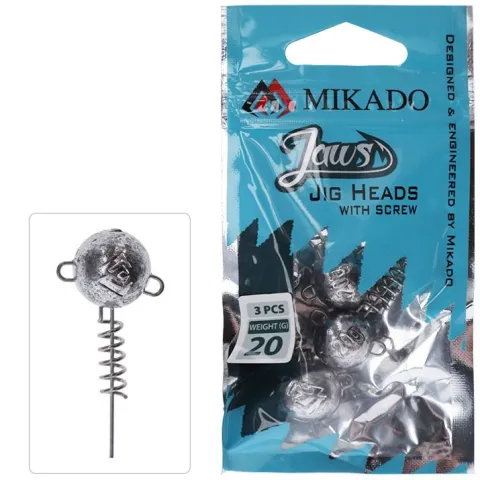 Ciężarek jaws z wkrętem 10g - op.3szt.