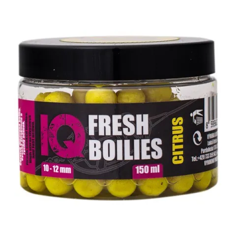 IQ Method Feeder Boilies Fresh Cytrus 10-12mm 150 Ml