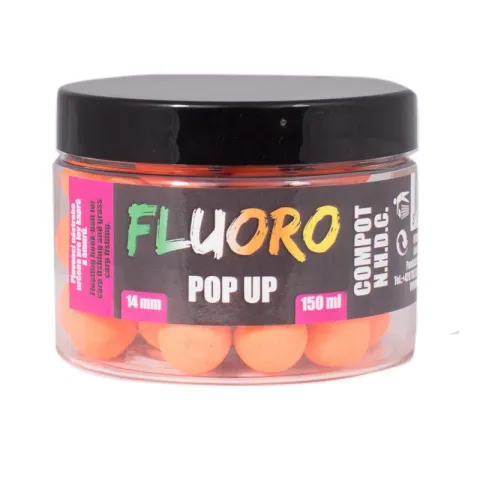 Boilies Pop-Up Fluoro Compot Nhdc 14mm 150ml