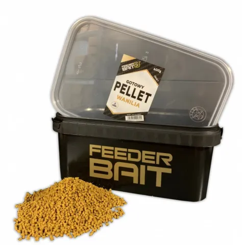 Gotowy Pellet Biały Wanilia 600g