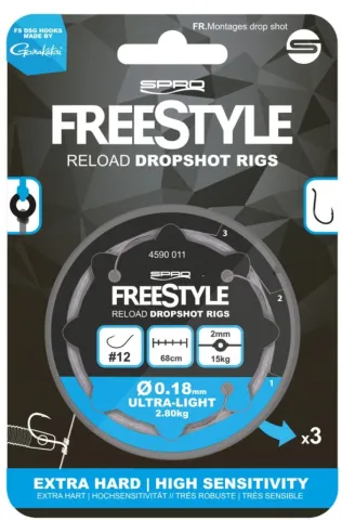 Reload Dropshot Rig 0.22mm #08