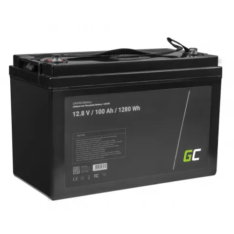 LiFePO4 12V 12.8V 100Ah