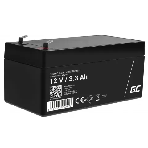 Akumulator AGM VRLA Green Cell 12V 3.3Ah