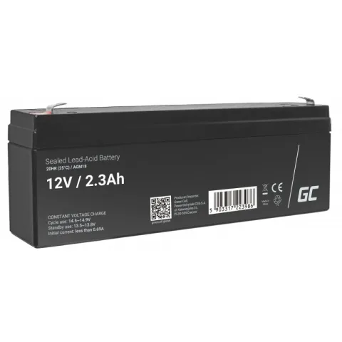 Akumulator AGM VRLA Green Cell 12V 2.3Ah
