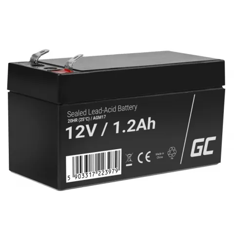 Akumulator AGM VRLA Green Cell 12V 1.2Ah — zdjęcie 3