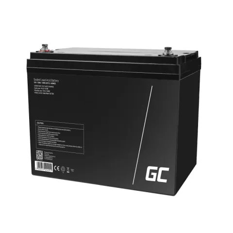 Akumulator AGM VRLA Green Cell 12V 75Ah — zdjęcie 2