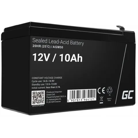 Akumulator AGM VRLA Green Cell 12V 10Ah
