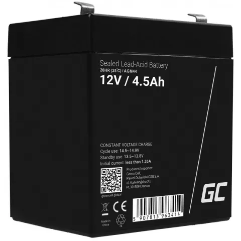 Akumulator AGM VRLA Green Cell 12V 4.5Ah