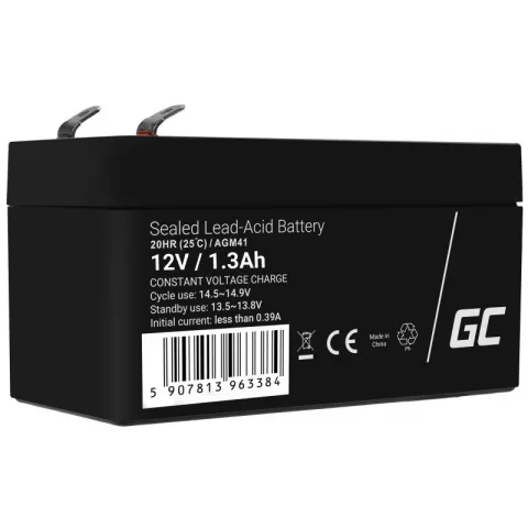 Akumulator AGM VRLA Green Cell 12V 1.3Ah