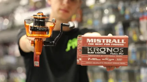 Kołowrotek Mistrall Kronos Surf Casting Fd80 — zdjęcie 2