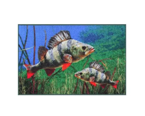 Wycieraczka 3D okoń 60x40cm