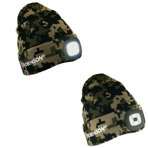 Czapka zimowa Robinson LED