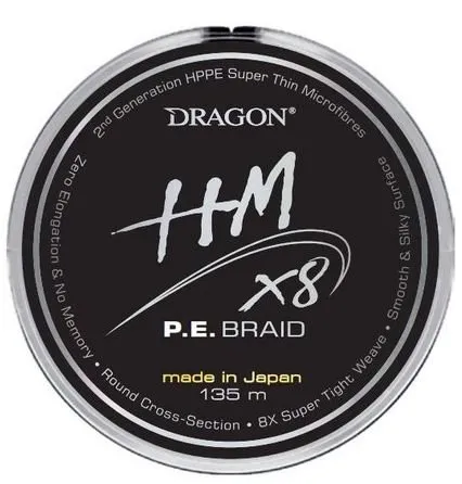 Plecionka DRAGON GUIDE 8X RAINBOW 135m 0.10mm