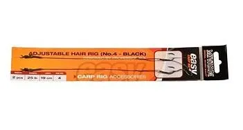 Classic boilie rig EASY with swivel (No.4 - black)