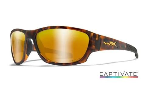 Okulary Wiley X CLIMB Capt. Bronze Mirror Gloss Tortoise Frame
