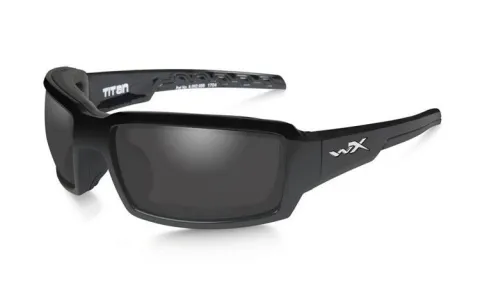 Okulary Wiley X TREK Capt Smoke Grey Gloss Black Frame