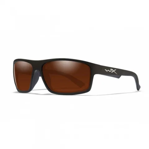 Okulary Wiley X PEAK Capt Pol Copper Matte Black Frame