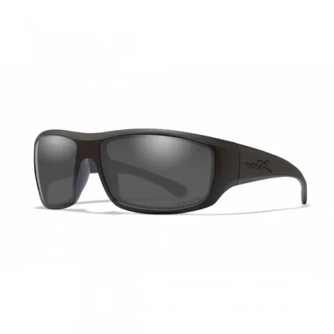 Okulary Wiley X OMEGA Capt Pol Smoke Grey Matte Black Frame