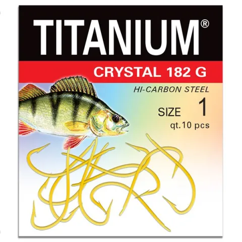 Haczyk Robinson Titanuim CRYSTAL (10 szt.) rozm. 2