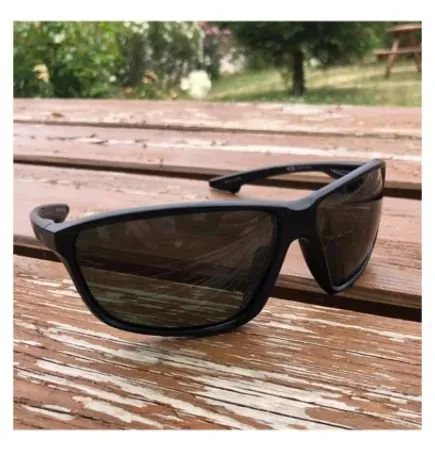 SUNGL WE BISCAY MAT BLK GREY