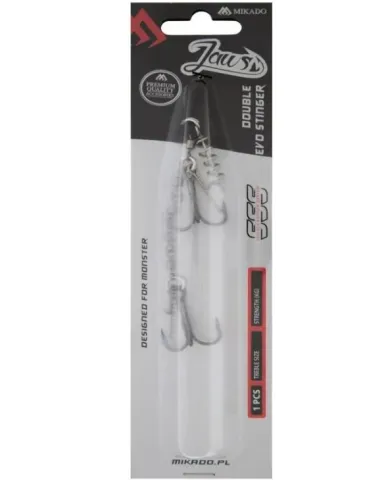 Jaws Double Evo Stinger - 25kg - Kotwice Nr 1/0 - Op.1szt. — zdjęcie 2
