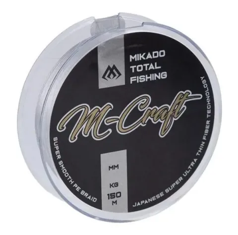 M-Craft Braid - 0.03mm/1.83kg/150m - STEEL GRAY - op.1szp. — zdjęcie 2