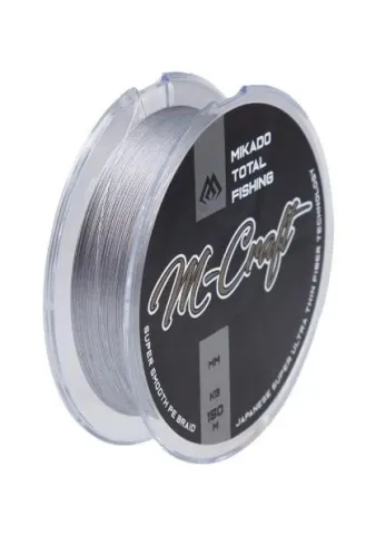 M-Craft Braid - 0.03mm/1.83kg/150m - STEEL GRAY - op.1szp. — zdjęcie 3