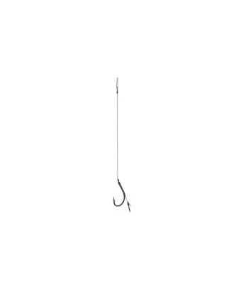 PRZYPON METHOD FEEDER - Z IGŁĄ - hak z zadziorem nr 8 / plecionka: 0.14mm/10cm — zdjęcie 2