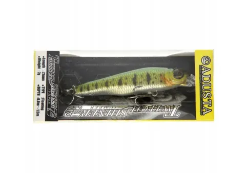 ADUSTA TWICH SHINER JUMPER 72MM, 12G, 021 YELLOW PERCH FLOATING — zdjęcie 2