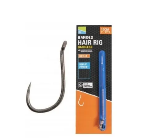 Przypony Preston KKH-B Mag Store Hair Rigs - 4" / BANDED / roz.12 — zdjęcie 2