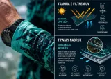Koszulka wędkarska Zander Team Safari UV + komin — zdjęcie katalogowe 3