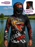 Pike King Team Koszulka zawodnicza UV + komin — zdjęcie katalogowe 1