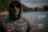 Koszulka Siek Black UV + komin  UV + komin — zdjęcie katalogowe 2