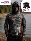 Koszulka Siek Black UV + komin  UV + komin — zdjęcie katalogowe 1